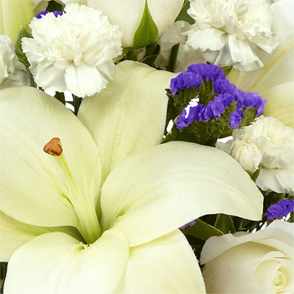 Sapphire Rush Bouquet – EAST MAIN GARDENS FLRST & GREENHSES INC, Niles MI