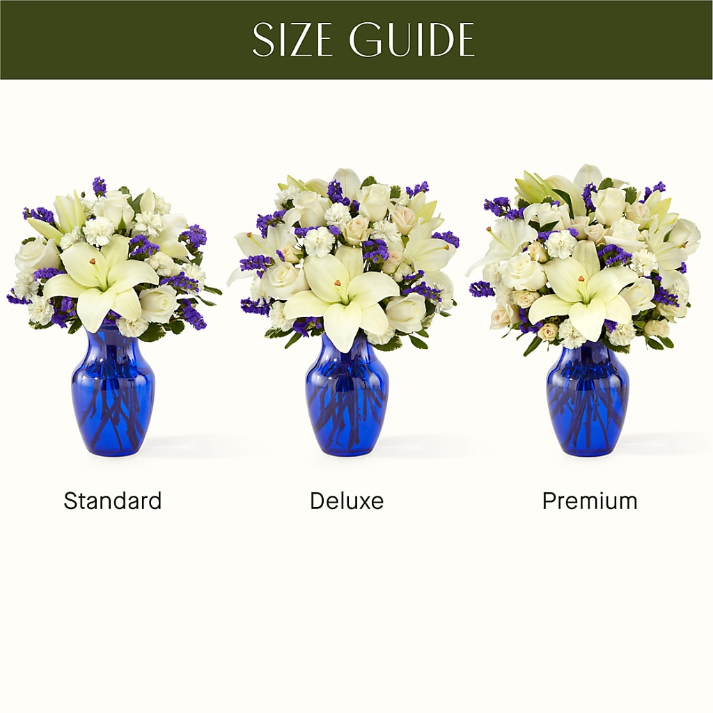 Sapphire Rush Bouquet – EAST MAIN GARDENS FLRST & GREENHSES INC, Niles MI