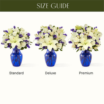 Sapphire Rush Bouquet – EAST MAIN GARDENS FLRST & GREENHSES INC, Niles MI