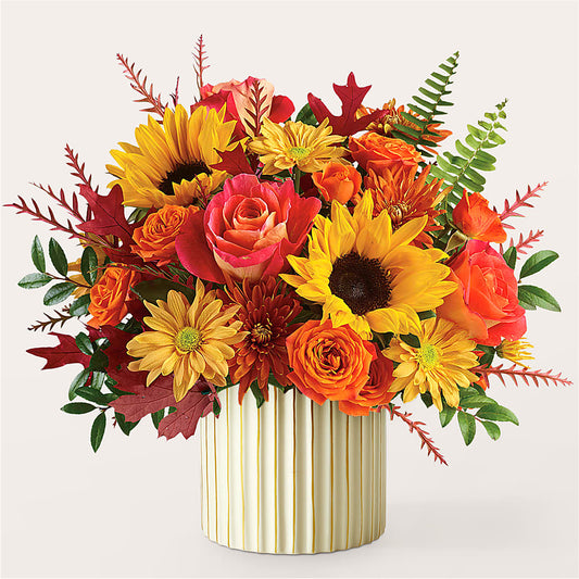 Fall Campfire Bouquet – EAST MAIN GARDENS FLRST & GREENHSES INC, Niles MI