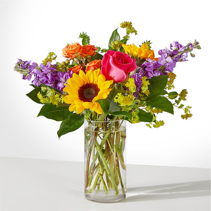 Vibrant Greetings Bouquet – EAST MAIN GARDENS FLRST & GREENHSES INC, Niles MI
