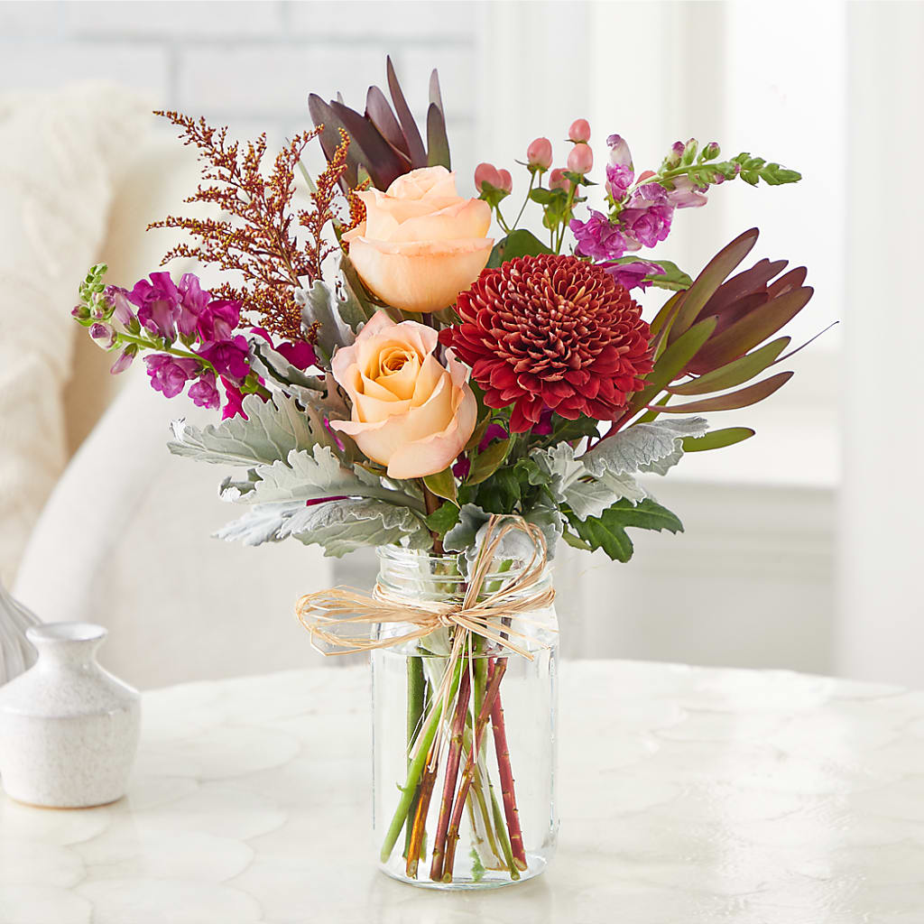 Moody Hues Bouquet – EAST MAIN GARDENS FLRST & GREENHSES INC, Niles MI