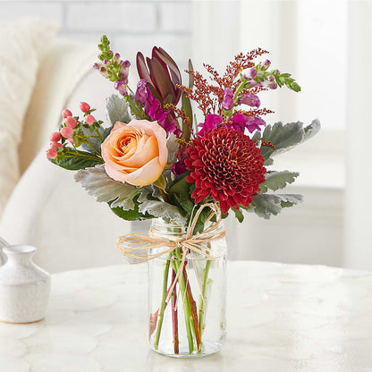 Moody Hues Bouquet – EAST MAIN GARDENS FLRST & GREENHSES INC, Niles MI
