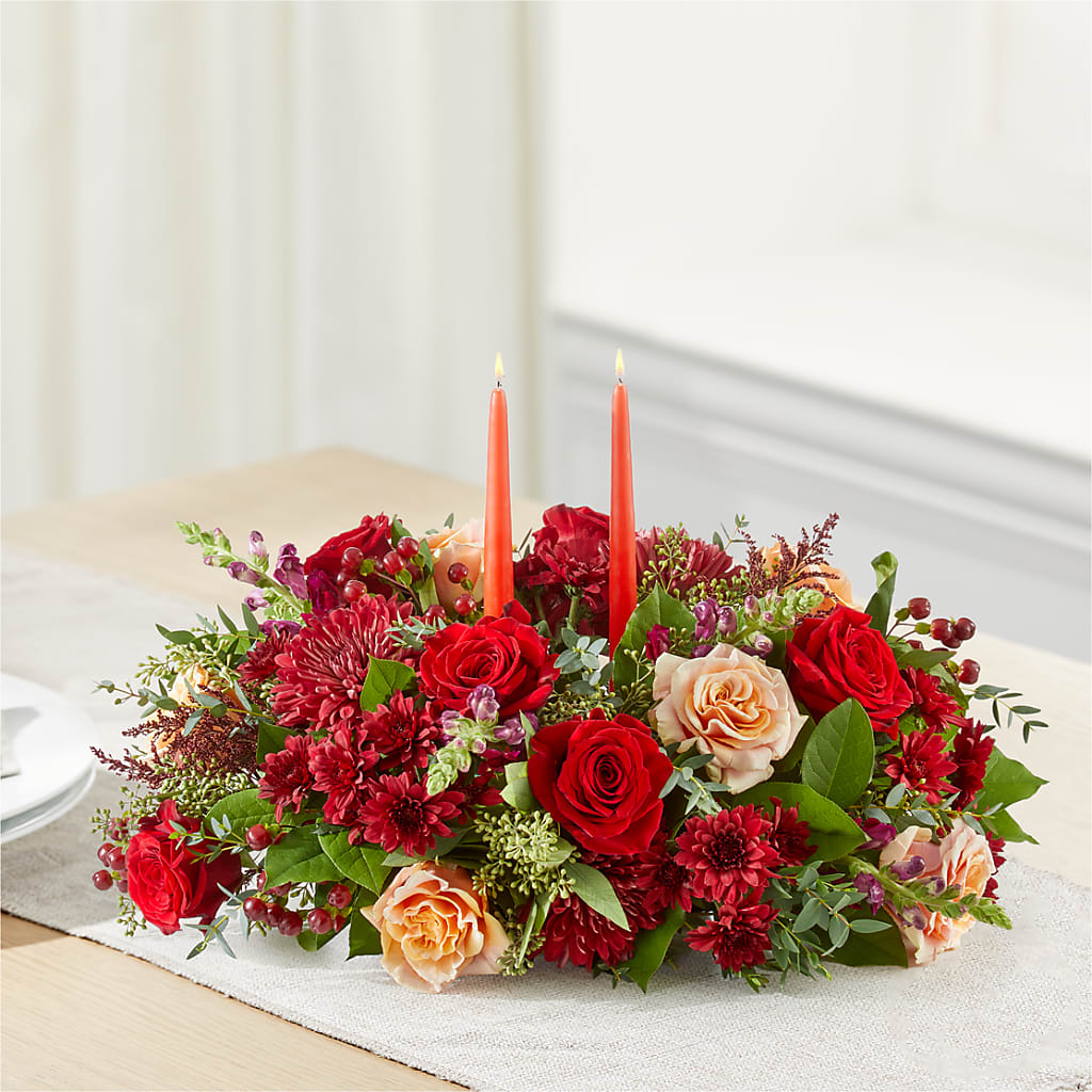 Most Thankful Centerpiece – EAST MAIN GARDENS FLRST & GREENHSES INC, Niles MI