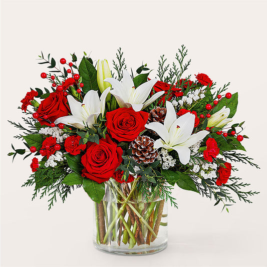 Best in Snow Bouquet – EAST MAIN GARDENS FLRST & GREENHSES INC, Niles MI