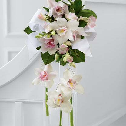 Perfect Entrance Pew Arrangement – EAST MAIN GARDENS FLRST & GREENHSES INC, Niles MI