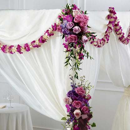 Color & Light Chuppah Decor – EAST MAIN GARDENS FLRST & GREENHSES INC, Niles MI