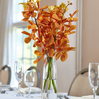 Orange Mokara Bud Vase – EAST MAIN GARDENS FLRST & GREENHSES INC, Niles MI