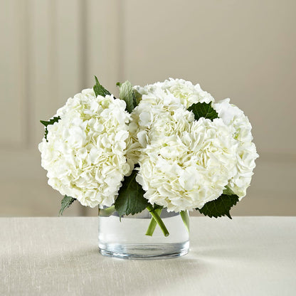 White Hydrangea Bouquet – EAST MAIN GARDENS FLRST & GREENHSES INC, Niles MI
